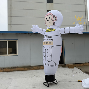 Mono Astronauta Inflable de 3m para Atraer Clientes - Product Image 1