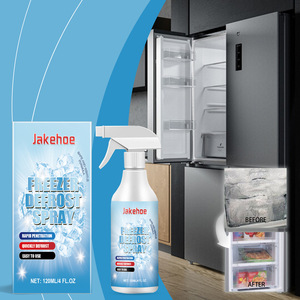 JAKEHOE <span class=keywords><strong>Spray</strong></span> de dégivrage écologique pour congélateur Solution de nettoyage polyvalente pour réfrigérateur domestique Machine à glaçons Dégivrage Décongélation - Product Image 2