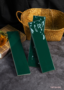 Carreaux <span class=keywords><strong>de</strong></span> métro <span class=keywords><strong>de</strong></span> la série <span class=keywords><strong>RIBE</strong></span>, céramique brillante multicolores pour l'intérieur des cafés et des restaurants - Product Image 2