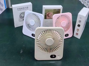Mini ventilateur de support Usb Table à main Rechargeable climatiseur électrique refroidisseur bureau de refroidissement ventilateur plié Portable - Product Image 6