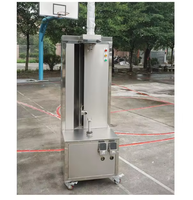 Machine à éplucher automatique pour melon d'hiver, cushaw, pastèque, papaye, puissance 0,75-1,5 kW, capacité 5 kg/h