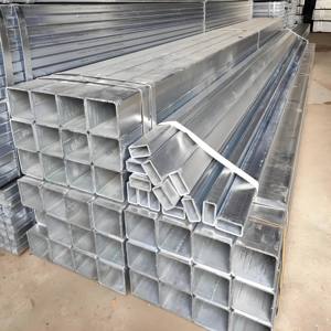 <span class=keywords><strong>Tube</strong></span> carré galvanisé à chaud S350GD en acier 41x41x2mm |   Supports de montage de panneaux solaires en acier galvanisé pour systèmes photovoltaïques - Product Image 5
