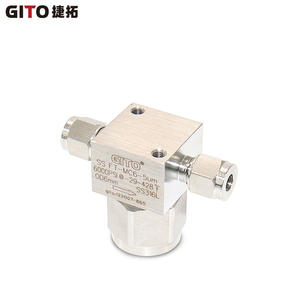 Filtre de type T avec raccord de compression, divers filtres à gaz de précision en acier inoxydable, équipement de filtration industriel 6 mm - Product Image 3