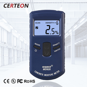Humidimètre sans broches pour murs et sols en béton Testeur numérique non destructif pour inspection des bâtiments - Product Image 1