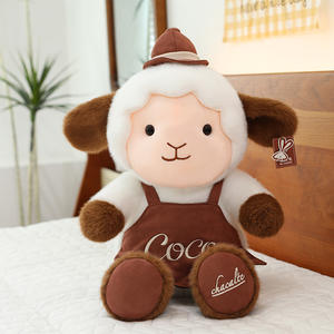 Peluche de Oveja de Color Blanco Maillard con Logotipo Personalizado, Juguete de Peluche de Cordero, Muñeco de Peluche para Bebés, Almohada Suave, Cojín, Regalos para Niños - Product Image 5