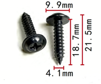 Nouvelles pinces et attaches métalliques automobiles de l'usine chinoise Jiumail, modèle 152326