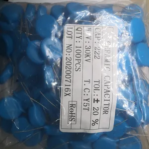 high voltage ceramic capacitor 30KV222K 2.2NF