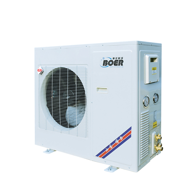 BOER 3hp Condensing Unit for Blast Freezer Cold Room Storage With Industrial Refrigeration Unit