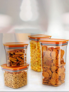 Bamboo Lid <b>Storage</b> <b>Jars</b> Keep Grain Dried Fruit Tea and Glass <b>Storage</b> <b>Jars</b> 5pcs Set Good Helpers in <b>Kitchen</b> - Product Image 4