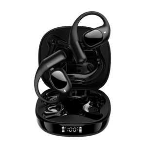 Open Ear Bluetooth Headphones S5 Sport Bone Conduction OWS Dual <b>Mic</b> ENC Noise Reduction <b>Wireless</b> Charging IPX4 Waterproof - Product Image 1