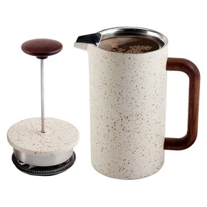 Factory Wholesale 304 Grade Stainless Steel French Press Coffee <b>Maker</b> with 2 Extra Screens - Product Image 5