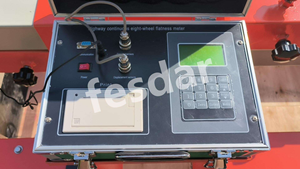 Medidor de Rugosidad de Carreteras y Medidor de Rugosidad de Ocho Ruedas, Medidor Continuo de Rugosidad de Pavimento - Product Image 6