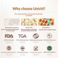 Unichi Ashwagandha Gummy Bears Complément Alimentaire Végétalien Botanique OEM ODM Marque Privée