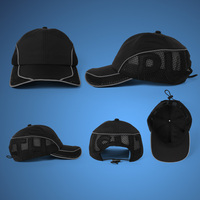 Casquette de sport respirante légère à séchage rapide avec logo personnalisé pour la course à pied, le jogging et le baseball