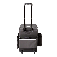 Chariot de nettoyage professionnel robuste, porte-outils, chariot de nettoyage rapide pour hôtel, chariot de ménage, sac à roulettes