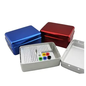 Caja Endo Dental 180 Agujeros Estuche Organizador Endo Aluminio - Product Image 1