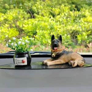 Décoration en résine de <span class=keywords><strong>berger</strong></span> <span class=keywords><strong>allemand</strong></span> loup pour la console centrale de la voiture - Product Image 4