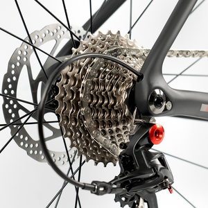 Vélo de course pneumatique TWITTER CYCLONE-3d RS-24 à 10 vitesses avec frein à disque hydraulique et cadre en fibre de carbone - Product Image 4