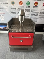 Matériel de cuisine professionnel, gril à bois, gril à charbon de bois commercial, barbecue, four pour restaurant