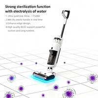 Aspirateur et serpillière sans fil rechargeable, durable et à livraison rapide, pour le nettoyage des sols durs et des garages.
