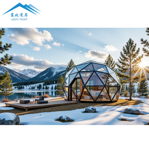 Carpa Domo Geodésica de Lujo para Eventos y Glamping, de Alta Gama, para Exteriores, de Aluminio y Vidrio Templado, de 6m, 7m, 8m, 9m, en Venta, Modelo DT1023 - Product Image 5