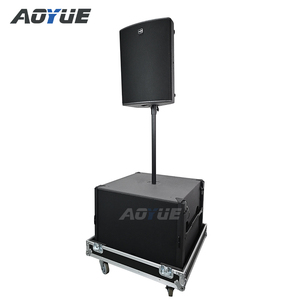 Système de sonorisation portable pour mosquée, enceintes line array 15 pouces et caisson de basses 18 pouces, en néodyme KA15/KA18, son surround. - Product Image 1