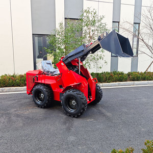 รถตักล้อยางขนาดเล็กพร้อมหัวเป่าหิมะ ถังหัวเป่าหิมะ รถตักล้อยางสำหรับสวนพร้อมหัวเป่าหิมะ - Product Image 1