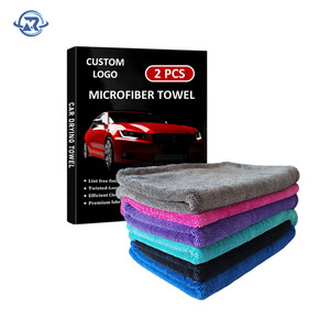 Tùy Chỉnh Hot Bán Sợi Nhỏ Làm Sạch Vải Siêu Thấm Sợi Nhỏ Xe Khô Khăn Xoắn Vòng Lặp Khô Khăn - Product Image 2