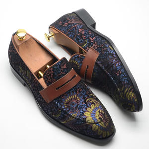 Handmade printed <b>men's</b> leather shoes, Oxford casual shoes for <b>men</b>, <b>men's</b> formal shoes, retro <b>Men's</b> leather <b>Dress</b> Shoes&Oxfords - Product Image 6