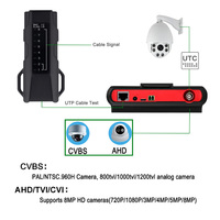 CCTV Tester1H outils d'installation de caméra 8.0 mégapixels 5to1 (testeur de caméra IP AHD TVI CVI CVBS USB Charge