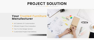 Modern Luxury Convertible L-Shaped <strong>Desk</strong> with Durable Design Commercial Use PVC <strong>Top</strong> Box <strong>Drawer</strong> Storage DIY Assembly - Product Image 6