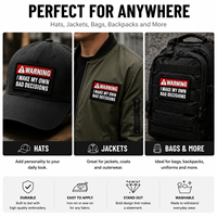 Fabricant de patchs brodés personnalisés – Écussons thermocollants, à coudre ou à scratch pour vestes, chapeaux, sacs, uniformes – Faible MOQ, livraison rapide, OEM, ODM