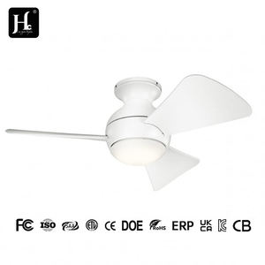 Ventilador de Techo LED Moderno e Inteligente de 42 Pulgadas con 3 Aspas, Motor DC Blanco, Control Remoto, 6 Velocidades, Funcionamiento Silencioso, Regulable, Perfil Bajo - Product Image 6