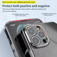 Vente en gros étui de téléphone transparent étui de téléphone en TPU étui de protection pour Phone14/14 Pro Max