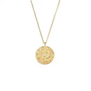 Heart Pendant Necklace colar de prata 925 Name Diamond Natural Pearl China Wholesale 14 18K Gold You Are My Sunshine Necklace