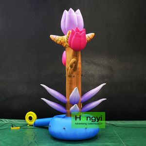 Árbol Inflable LED Personalizado con Soplador de Aire Grande, Árbol Inflable de Tallo de Frijol para Decoración de Escenarios de Eventos - Product Image 2