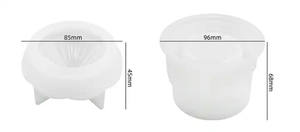 Y1012 nouveau Design 3D carrousel pot <span class=keywords><strong>moule</strong></span> <span class=keywords><strong>Jesmonite</strong></span> <span class=keywords><strong>moule</strong></span> Silicone gypse décoration Silicone <span class=keywords><strong>moule</strong></span> - Product Image 2