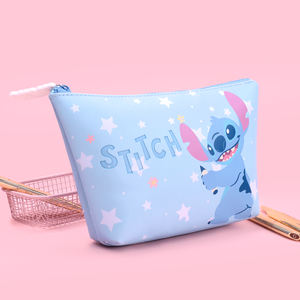 MINISO <strong>Disney</strong> Durable PVC Trapezoidal <strong>Stitch</strong> Makeup <strong>Bag</strong> Waterproof Wholesale Custom Makeup <strong>Bag</strong> - Product Image 3