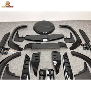 Kits de carrosserie en fibre de carbone sèche style urbain pour Land Rover 90 110 Defender 2020-2024 : Garde-boue, Cache-roue arrière, Jupes latérales, Spoiler - Product Image 5