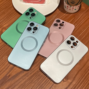 Custodia <span class=keywords><strong>Protettiva</strong></span> Magnetica di Lusso in Vetro con Vernice Metallizzata per Fotocamera, per <span class=keywords><strong>iPhone</strong></span> <span class=keywords><strong>11</strong></span> 12 13 14 15 16 17 <span class=keywords><strong>Pro</strong></span> Max Plus Air - Product Image 6