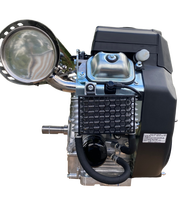 Nuevo Motor de Gasolina HongWang 670CC 4 Tiempos R670D con Arranque Eléctrico, Refrigerado por Agua, 2V78, Eje Horizontal, Bicilíndrico en V, 1 Unidad