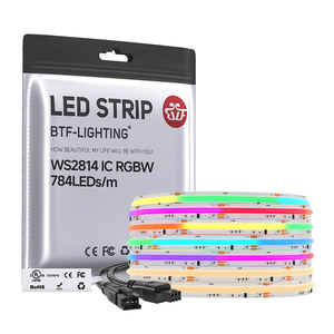 Tira de LED Digital Direccionable Dream Color DC24V 784LEDs FCob Pixel RGBW con Efecto de Persecución - Product Image 1