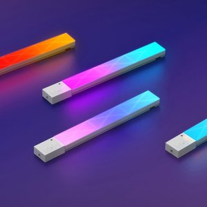 <b>LED</b> Wall <b>Lights</b> with Remote Music Sync RGB <b>USB</b> Powered DIY Indoor Computer Game Bedroom Decoration - Product Image 5