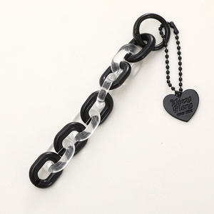 2025 nueva pulsera de cadena de teléfono móvil de resina de Color caramelo creativo hebilla acrílica funda antideslizante para teléfono móvil joyería de cuerda para mujer - Product Image 3