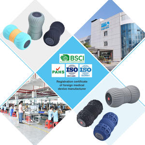 Bola de rodillo de masaje de cacahuete vibrador para yoga, de tejido profundo calentado - Product Image 5