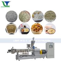 Ligne de production de riz nutritif à haute capacité, machine de fabrication de riz enrichi pour les produits céréaliers Frk