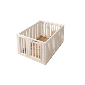10 + 2 80*120*60cm box per cani per interni e facili da montare, penna trasparente per cuccioli di gatto, facile da pulire, recinzione in plastica per cani - Product Image 1