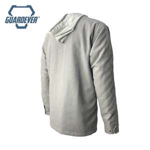 เสื้อแจ็กเก็ตทำงานมีฮู้ดหุ้มฉนวนผ้าใบของผู้ชาย - Product Image 5