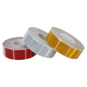 Rideau flexible ECE 104 r 963 DM9600, bande prismatique réfléchissante segmentée - Product Image 2