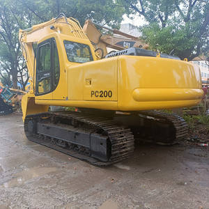 Excavadora de cadenas Komatsu PC200-6 usada en venta, motor Isuzu japonés, bomba de alta eficiencia, modelo 2020 en stock - Product Image 2